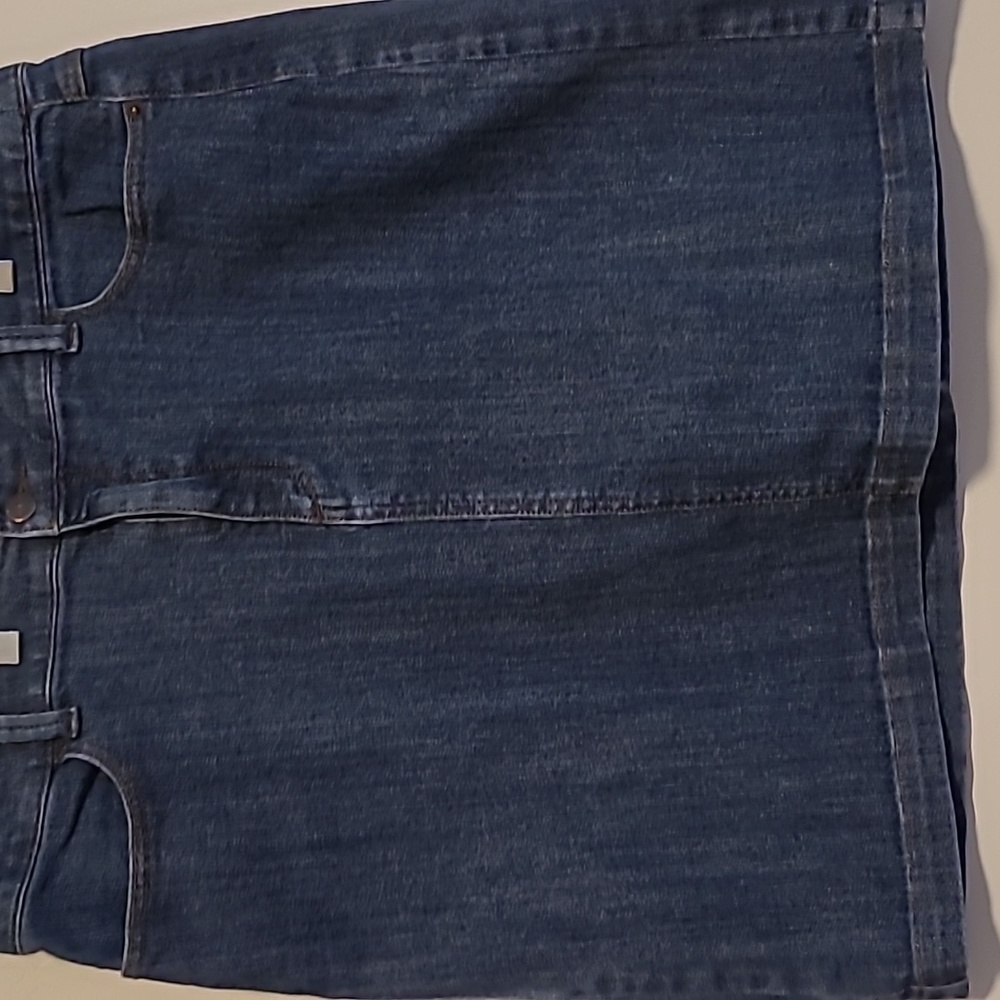 Denim Jean Skirt, Eddie Bauer Size 16